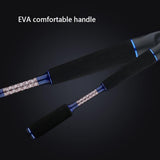 2.4m Windproof Telescopic Fishing Rod Combo Set, Carbon Travel Rod Kit with Portable Collapsible Hand Rod for Freshwater and Saltwater Fishing(1.8m)
