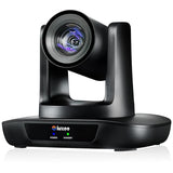iuZee AI Auto Tracking PTZ Camera 3G-SDI/USB3.0/HDMI/LAN IP PoE Live Streaming 20X Optical and 8X Digital Zoom Camera 1080P 60FPS for Church Services Worship Education Events vMix OBS YouTube
