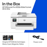 OfficeJet Pro 9720e Wide Format Wireless All-in-One Color Inkjet Printer, Print, scan, Copy, ADF