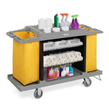 Commercial Traditional Cleaning Janitorial Room Service Housekeeping Cart