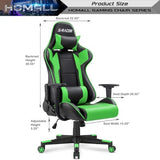 Homall Gaming Chair, Office Chair High Back Computer Chair Leather Desk Chair
