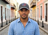 GDIQ Puerto Rico Baseball Cap with Taino Frog, Boricua Mi Orgullo Gifts