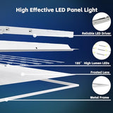 36Pack 2x2 LED Flat Panel Light 5CCT Selectable Drop Ceiling Fixture