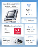 KAMRUI Pinova P1 Mini PC Win -11 Pro