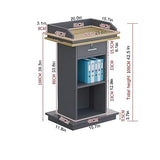 Presentation Lectern Stand,Presentation Lectern,Wooden Speaking Lectern Podium Stand - Floor Standing Pulpits for Churches, Office