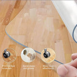 Clear Office Chair Mat 180x230cm – Heavy Duty Non-Slip Waterproof Floor Protector for Home & Office, Ideal for Rolling Chairs