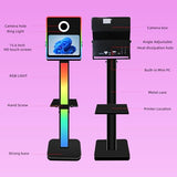 Aookely Portable DSLR Photo Booth Machine for Events with Flight Case