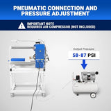 16x24 Inch Pneumatic Dual Platen Heat Press - Infrared Positioning Auto Lift Sublimation Transfer Machine with Full Touch LCD Screen