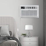 Whirlpool 14,000 BTU 230V Through-the-Wall Air Conditioner with Supplemental Heat, Dehumidifier and Remote, Wall AC Unit for Apartment, Living Room and Large Rooms up to 700 Square Feet in White