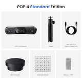 Revopoint POP 4 3D Scanner, AI Segmentation, for 3D Printing