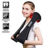 Neck and Shoulder Massager with Heat Deep Tissue Kneading Sports Recovery Massagers VIKTOR JURGEN