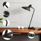 Desk Lamp Metal Modern Table Lamp 22", Adjustable Neck (4000K) with Adjustable Switch