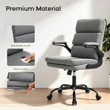 Office Chair Adjustable Desk Chair Mid Back Executive Comfortable mic Back