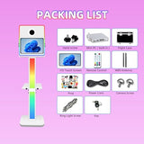 Aookely DSLR Photobooth Machine with Flight Case, 15.6" HD Touch Screen
