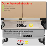 3 in 1 Convertible Hand Truck Dolly Cart with Wheels Collapsible/Folding handtruck Dolly / 2 Straps