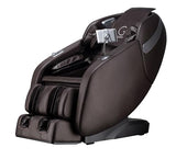 Smart Full Body Massage Chair with 2D SL-Track Rollers, Zero Gravity, Voice Activation, Bluetooth, Heated- Brown Genesis