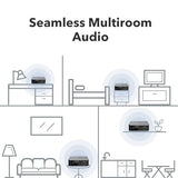 WiiM Ultra Hi-Res Music Streamer with Touchscreen & ESS DAC, Space Gray