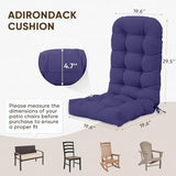 COOS BAY High Back Adirondack Chair Cushions for Outdoor