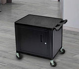Luxor LP26C-B 26"H AV Cart - Two Shelves Cabinet