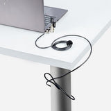 StarTech.com Universal Laptop Lock 6.6ft (2m), Security Cable for Notebooks Compatible with Noble Wedge/Nano/K-Slot