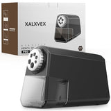 Heavy Duty Electric Pencil Sharpener – 6-Hole Design, Auto Start/Stop, Large Shavings