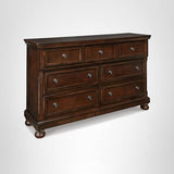 Signature Design by Ashley Porter Traditional 7 Drawer Dresser, Dark Brown