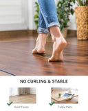 Area Mat for Hard Floor, 6'×9' Transparent PVC Area Rug for Home, Waterproof No Smell Protector for Dining Room