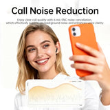 Adaptive Hybrid Active Noise Canceling 2026 Wireless Earbuds, 6 Mics ENC Clear Call Ear Buds