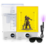 ELEGOO Saturn 4 Ultra 16K Resin 3D Printer and ELEGOO Mercury XS Bundle