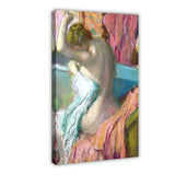 Aosarocc Seated Bather Decorative Canvas Posters Suitable For Bedrooms Living Rooms Bathrooms Kitchens And Offices Decoration 08x12inch(20x30cm) Frame-style