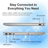 HP 15.6" FHD 1080p IPS Display Laptop | 2026 Edition | Intel i7-1255U 10-Core Processor | 64GB RAM | 1TB PCIe SSD | Webcam