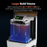 Creality Halot-X1 Combo Resin 3D Printer, 10.1" 16K Mono LCD, 14×19 μm, 170 mm/h High-Speed Printing, Intelligent Resin Management, Fully Assembled Auto Leveling