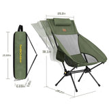 FanttikOutdoor Zeta C6 Pro Camping Tent 6 Person Instant Cabin Tent & FanttikOutdoor Zeta L8 Max Camping Chair