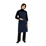 innovex origamissimo Strapless Apron – No Shoulder Strain ONE TOUCH APRON PRO with Pocket - Japan Brand (Blue)