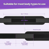 Hip Thrust Belt, Balency Hip Thrust Belt for Dumbbells Heavy, Booty Belt for Hip Thrust, Slip-Resistant Padding Hip Thrust Belt, Black