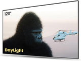 AWOL VISION 120" UST Projector Screen for Bright Day Light Using, 85% Ambient Light Rejecting (ALR) Fresnel Projector Screen for Ultra Short Throw Projector, Fixed Frame, Active 3D