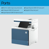 HP Color LaserJet Enterprise MFP 5800zf Printer, Print, Scan, Copy