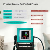 16x24 Heat Press Machine for T Shirts, Semi-Automatic Auto Open Heat Transfer Machine with Slide-Out Drawer, Infrared Laser Alignment