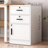 x3anggyt5 Office Office Filing CabinetWooden Two-Drawer Storage Cabinet