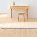 C Chair Mat for Hardwood & Tile Floors - Non-Slip PVC Protector for Office Chairs & Pets