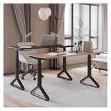 zhongxlla Standing Desk, Adjustable Height Electric Standing Desk