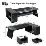 Tribesigns 78" L-Shaped Executive Desk, Large Modern Office Desk