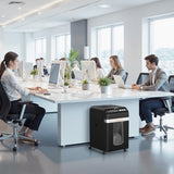 Bonsaii 200-Sheet Auto-Feed Paper Shredders for Office Use, Heavy Duty 8.1-Gal Large Shredder