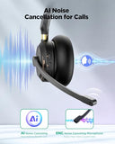 AI ENC Noise Cancelling for Clear Call & Meeting, Bluetooth 5.3 & USB Dongle for Laptop