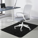 Yjorix Office Chair Mat 35"*55",Desk Chair Mat for Hardwood and Tile Floor,Large Floor Protector Rug,with Mouse Pad 10.5"*8.5",Black