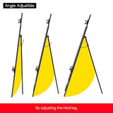 Easel for Painting: A Frame Wood Easel for Adults Artists Display Sign- Holds