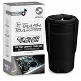 Trash Trapper Car Trash Can Cup Holder | Mini Car Trash Can
