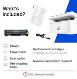 Wireless Black & White Printer, Print, scan, Copy, Fast speeds, Easy Setup, Mobile Printing