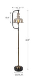 Uttermost Elieser - 1 Light Industrial Floor Lamp