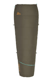 Kelty Rambler 50 Degree Synthetic Sleeping Bag – 3 Season Semi-Rectangular Camping Sleeping Bag, Unzips to Blanket for 2, Anti-Snag Zipper, Designed in Sunny Colorado, 2022 (Peat Green)
